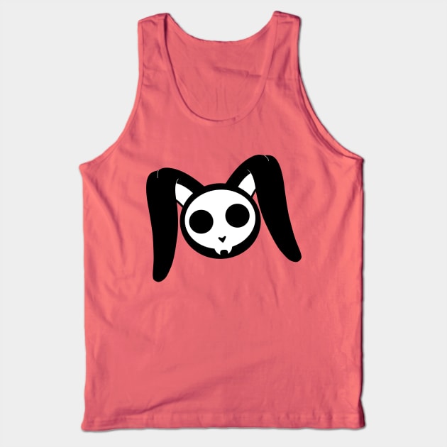 Bunny Skull Tank Top by AnaWolf